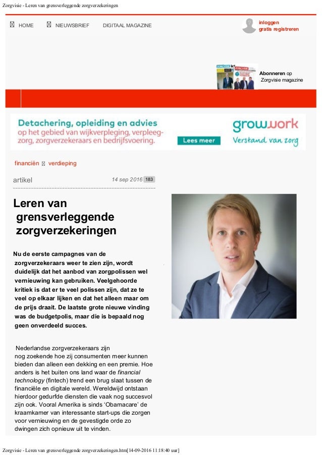 leren van grensverleggende zorgverzekeringen walter kienzorgvisie leren van grensverleggende zorgverzekeringen zorgvisie leren van grensverleggende zorgverzekeringen htm[14
